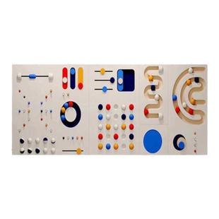 互动装置旋转艺术公共空间娱乐场所休闲娱乐玩具五颜六色定不锈钢