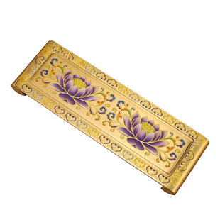 佛前圣水供水杯纯黄铜家用圣水杯佛堂供佛敬神新款小号莲花铜供杯