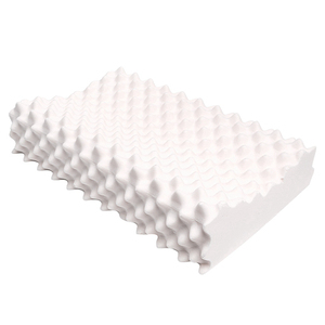 泰国天然乳胶枕头夏护颈椎助睡眠单人狼牙按摩枕芯一对成人颈椎枕