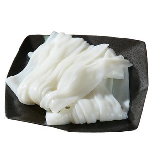 广东布拉肠粉陈村粉凉皮宽粉早餐顺德新鲜米皮粉皮摆摊加热即食