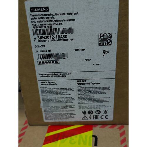 议价，ENS3RN20121BW30电机保护继电器全新原装正品现货型号3RN20