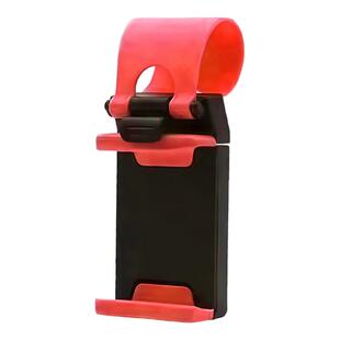 汽车方向盘手机夹车载手机架车用便携式中控手机支架耐磨稳固不掉