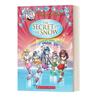 英文原版 The Secret of the Snow 女版老鼠记者 俏鼠菲姐妹特别版 大雪的秘密 Thea Stilton Special Edition 漫画章节小说读物