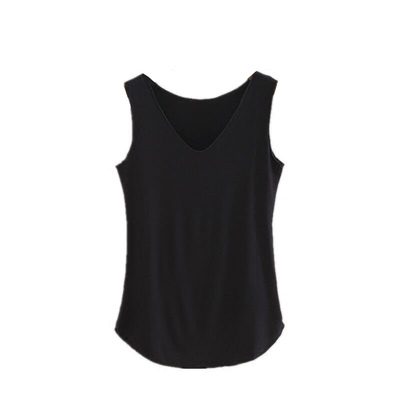 莫代尔百搭上衣打底衫背心吊带