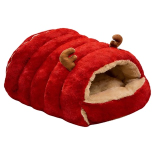 新年猫窝冬半封闭式加厚保暖新型过冬神器猫咪狗狗床宠物屋
