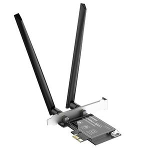 COMFAST CF-AX210电竞PCIE无线网卡台式机WIFI6E千兆三频5374M蓝牙5.2电脑主机内置独立6G网络接收器AX5400