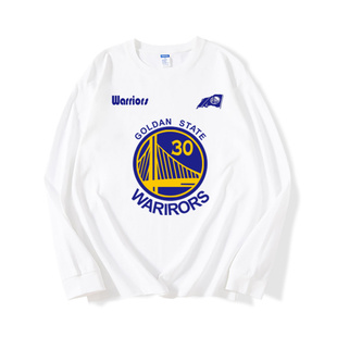 美式篮球勇士队库里训练投篮运动长袖T恤男春秋款上衣打底衫球衣