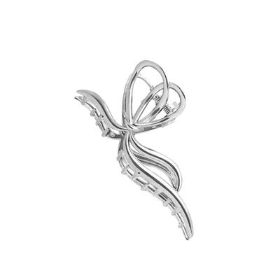 冷淡风蝴蝶金属高级感大号抓夹女