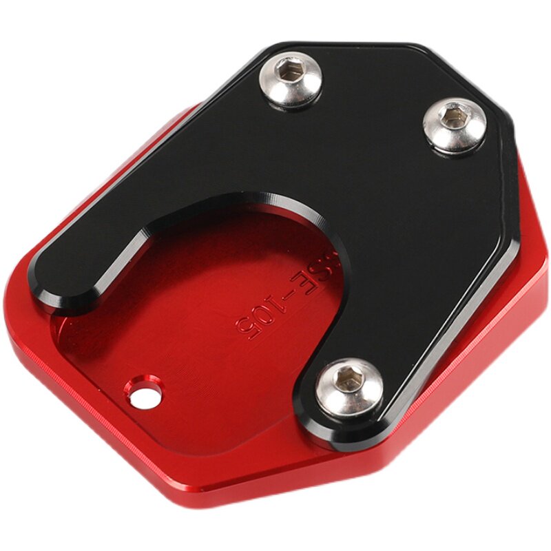 适用本田CBR600F/R/RR CB650F/R改装边撑脚撑加大底座加宽垫配件