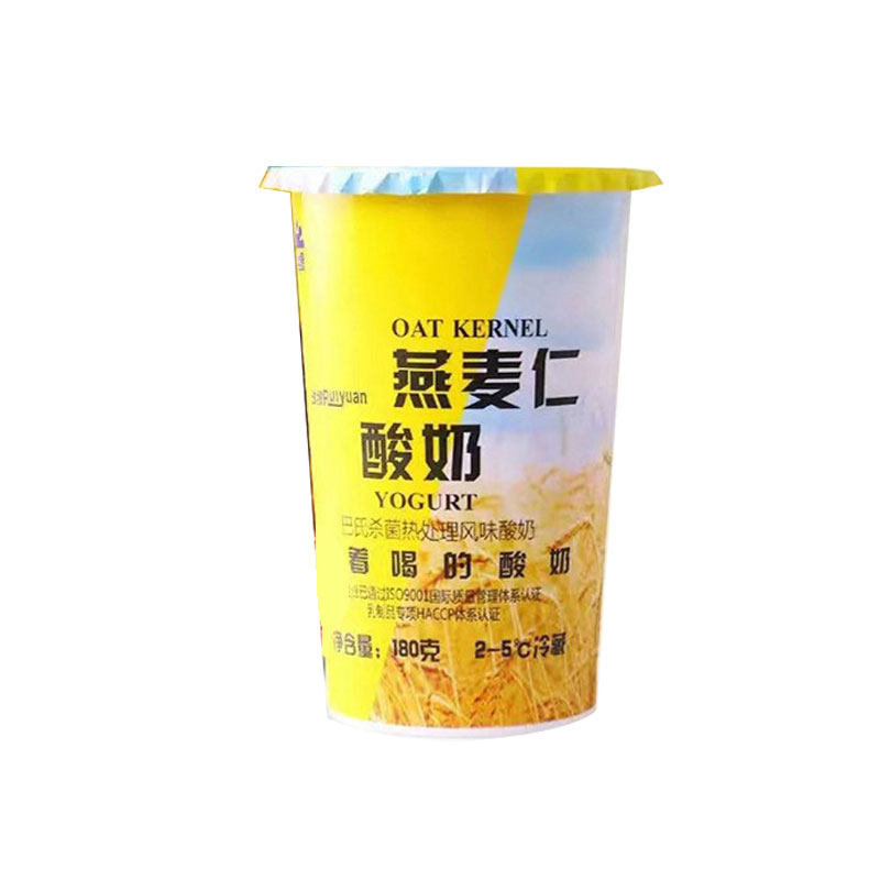 新疆瑞缘燕麦仁酸奶180g*12杯