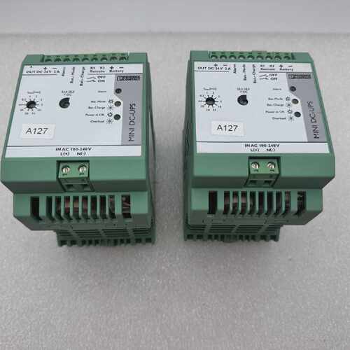 Phoenix Contact 28 66 84 0 Mini DC-UPS Power Supply X1 PC