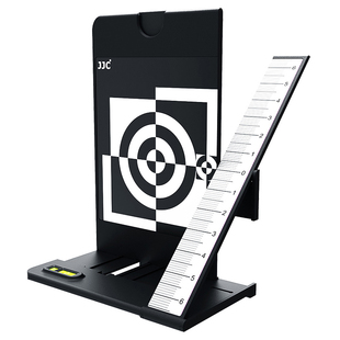 JJC相机镜头调焦板测焦器微调摄影板单反跑焦失焦校正对焦测试卡