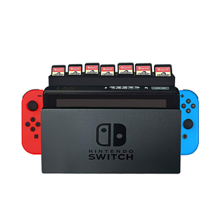 switch主机座夹收纳卡盒28合1游戏卡带收纳盒NS收纳卡盒游戏卡架