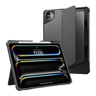 tomtoc iPad Pro保护套11英寸2025新款全包保护折页壳支架一体化壳带笔槽单底壳防弯防摔M4平板保护壳B58