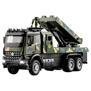 攻击11无人机发射车模型仿真合金军事玩具男孩导弹车儿童汽车玩具