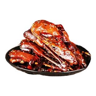 麻辣鸭头香酥干煸香辣鸭脑壳重庆小吃零食推荐香卤味鸭肉熟食鸭货