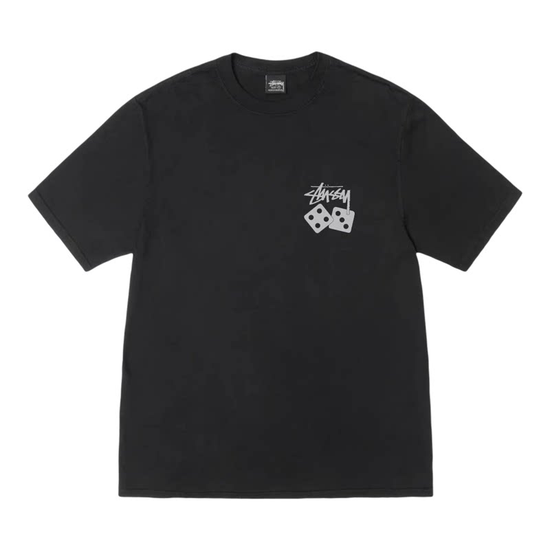Stussy骰子印花短袖T恤