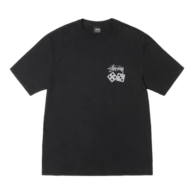Stussy骰子印花短袖T恤