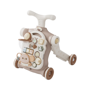 叽米宝宝婴儿多功能学步车手推车玩具一周岁走路助步车6到18个月