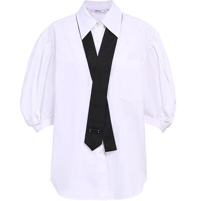 FivePlus中袖复古夏装