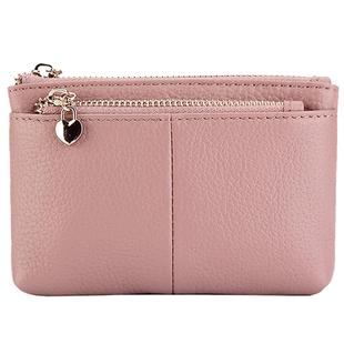 零钱包女士迷你卡包钥匙包拉链短款牛皮爆款小钱包轻薄真皮手拿包