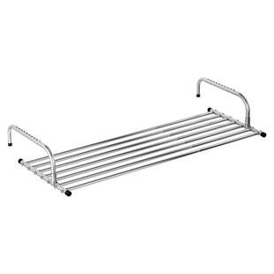 阳台晾衣神器防盗网窗户护栏杆晾衣架挂室外家用挂钩凉晒鞋置物架