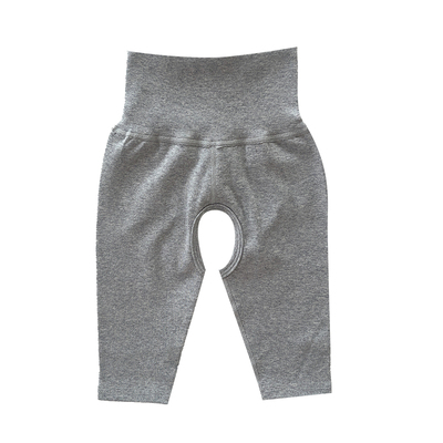 纯棉开档裤高腰护肚裤