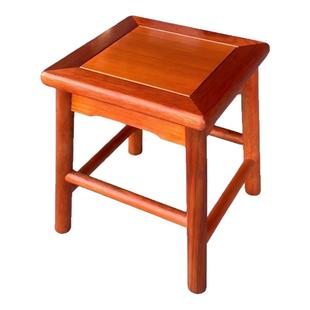 小方凳儿童全实木榫卯整装快餐厅家用牢固马扎婚嫁富贵子孙凳子
