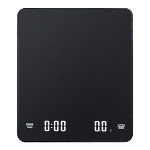 手冲咖啡电子秤精准家用厨房秤小型咖啡豆称重器专用自动计时克称