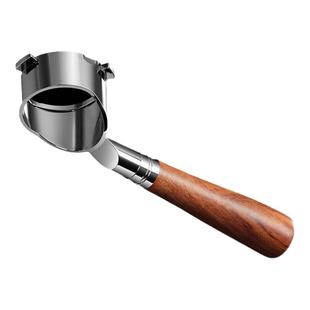 delonghi德龙EC9系列咖啡机无底手柄51mm滤网粉碗木质手柄