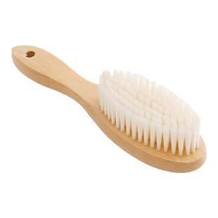 鞋刷洗鞋不伤鞋软毛鞋刷子木头把家用刷鞋硬毛洗衣刷鞋刷打鞋油用