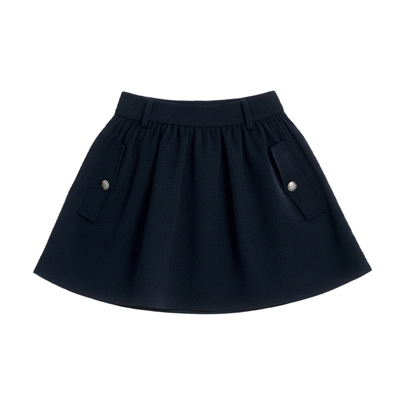 FragileHeart藏青半裙短裙