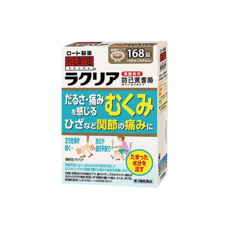 【自营】乐敦和汉笺防己黄芪汤日本汉方祛湿利尿浮肿日本减肥药