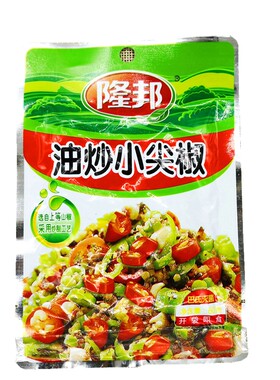 隆邦油炒小尖椒爽口萝卜大袋香辣味腌辣椒酱麻咸菜即食下饭菜
