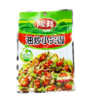 隆邦油炒小尖椒爽口萝卜大袋香辣味腌辣椒酱麻咸菜即食下饭菜