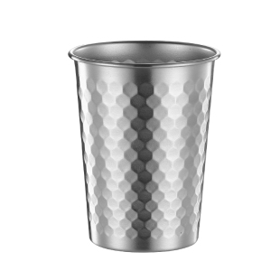 304不锈钢韩式啤酒杯果汁商用单层水杯防摔家用随手杯咖啡冷饮杯