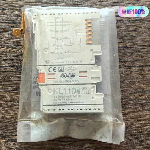 溢价- BECKHOFF倍福 KL1104 模块，实物