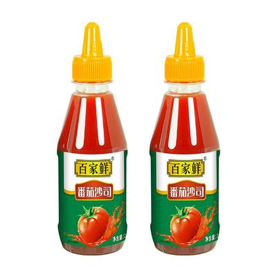 百家鲜番茄酱沙司宝宝爱吃0脂肪