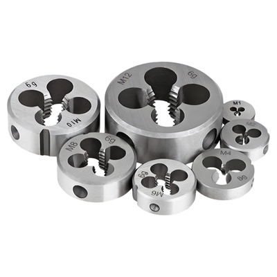 公制合工钢圆板牙细牙