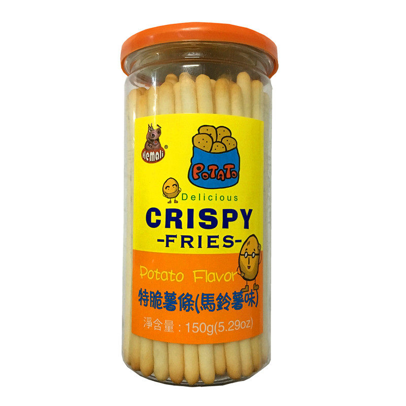 台湾品牌河马莉饼干饼薯条儿童