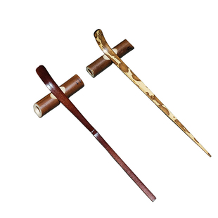 宋研 | 仿宋点茶斑竹茶粉勺 手工竹制大漆茶拨茶扒茶针茶匙抹茶勺