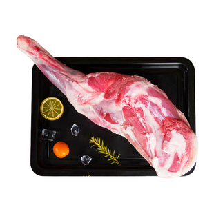 宁鑫盐池滩羊前腿2斤羔羊肉新鲜屠宰冷冻烧烤食材生羊腿宁夏羊肉