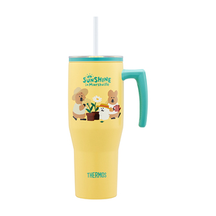 檀健次同款膳魔师呆萌町系列保温杯便携大肚杯巨无霸双饮吸管水杯