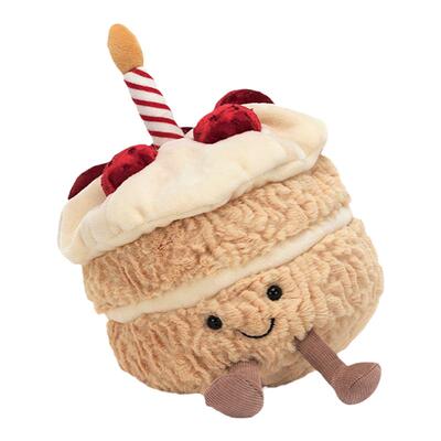Jellycat趣味生日蛋糕毛绒玩具