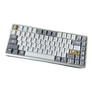 阿尔罕布拉PBT原厂五面热升华键帽机械键盘客制化大全套配rainy75