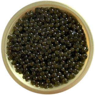 鲟鱼籽酱即食海胆鹅肝伴侣大颗粒国产鲟鳇10g海鲜寿司鱼子酱罐头