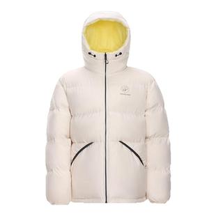 骆驼熊猫羽绒服女2026冬双面穿面包服情侣保暖加厚连帽外套男