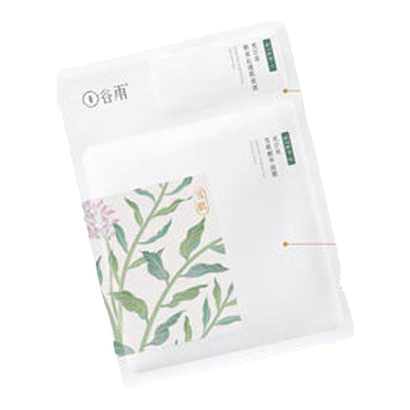 谷雨奶皮面膜美白修护提亮肤色