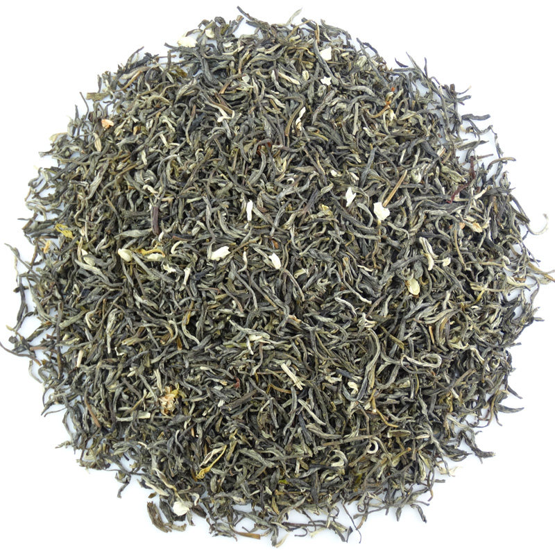 茉莉花茶叶 茉莉小白毫茉莉毛尖 特级清香型横县茉莉花茶500g包邮
