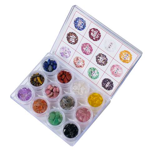 天然水晶原石宝石石头矿石标本彩色儿童玛瑙雨花石圣诞节儿童礼物